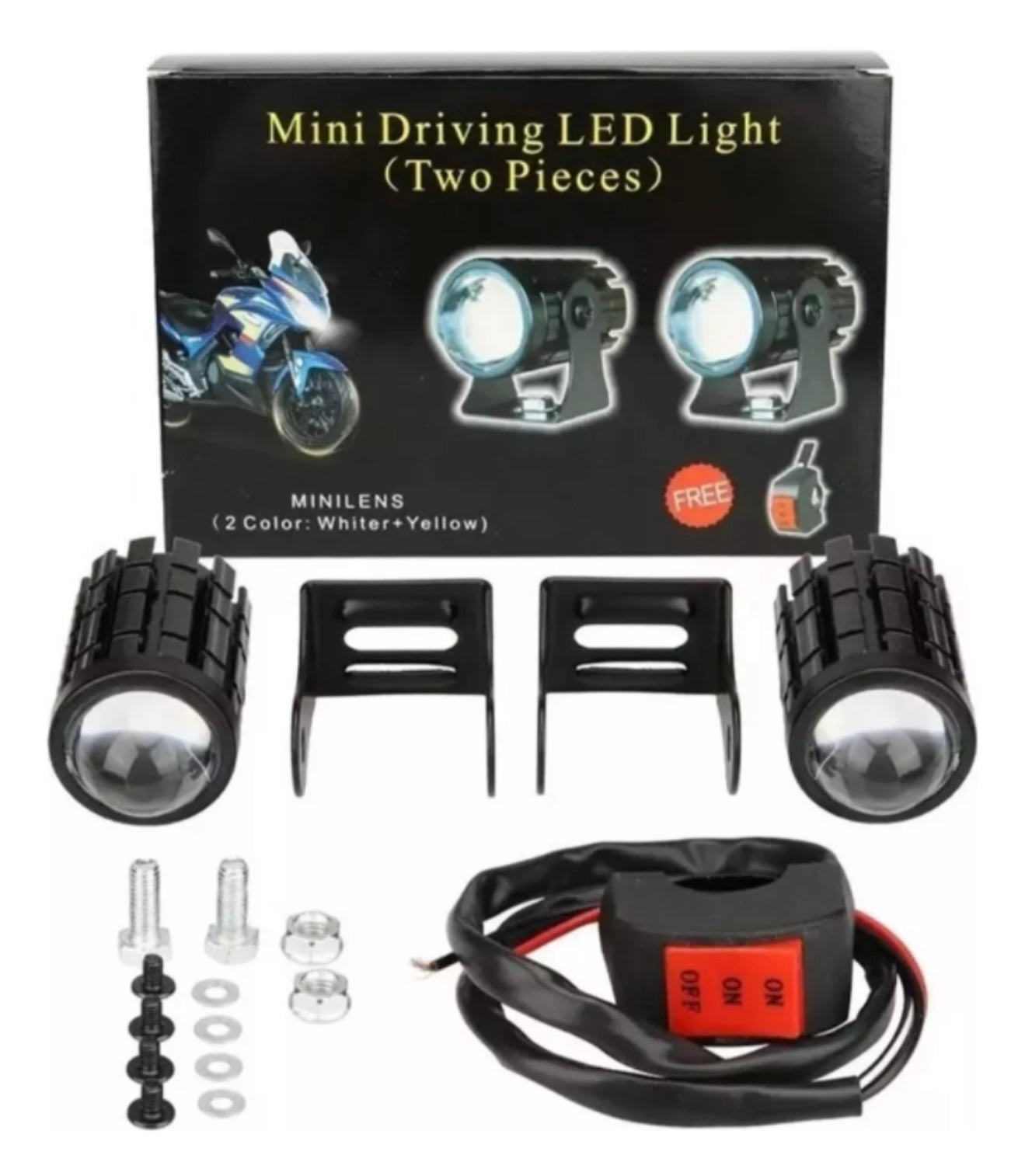 Kit Luces Exploradoras Para Moto