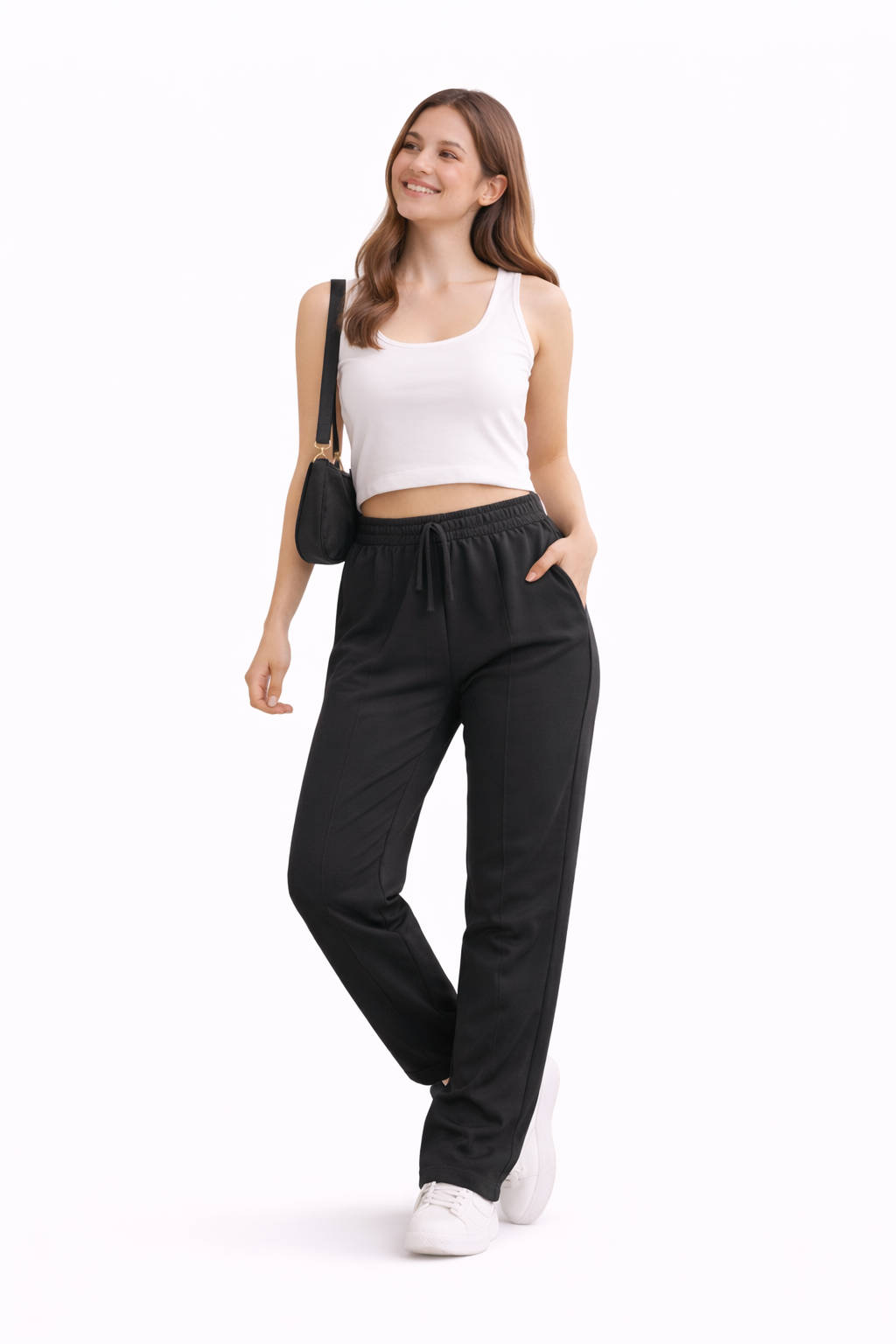 Jogger Bota Recta Para Dama