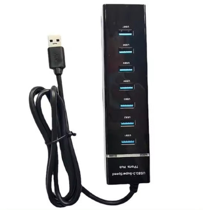 Multiplicador De Puertos Usb 7 Puertos