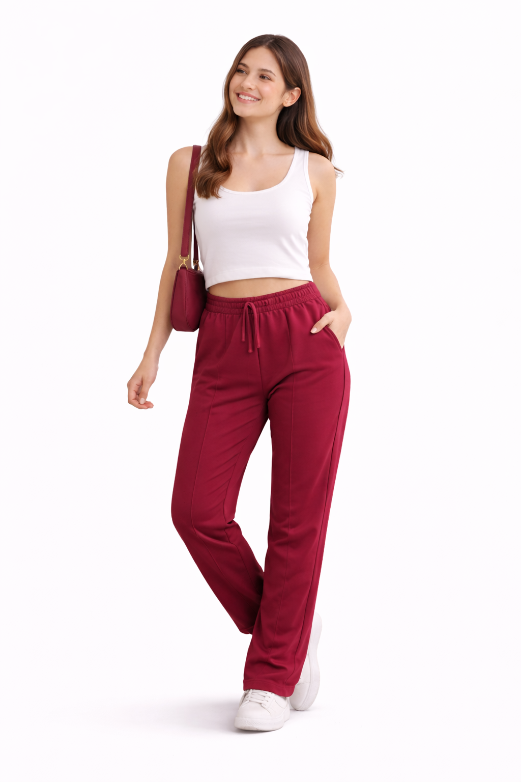 Jogger Bota Recta Para Dama